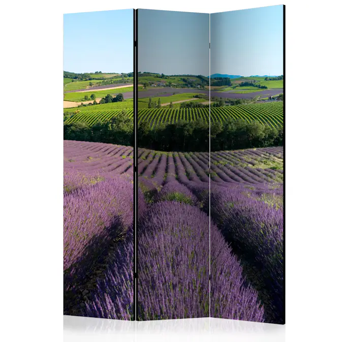 Rumsavdelare Skärmvägg Arkiio Lavender Fields 135x172 cm