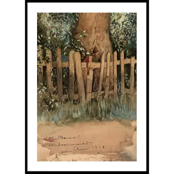 Poster Gallerix Midsommartid By John Bauer