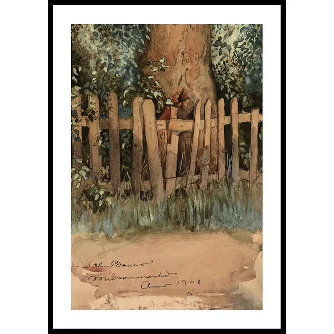 Poster Gallerix Midsommartid By John Bauer