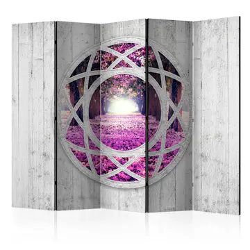 Rumsavdelare Skärmvägg Arkiio Fuchsia Landscape II 225x172 cm