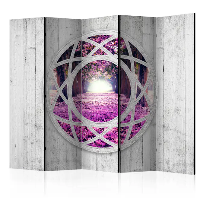 Rumsavdelare Skärmvägg Arkiio Fuchsia Landscape II 225x172 cm