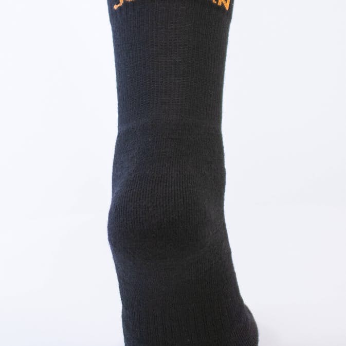 Socka Jobman Merino Medium Svart
