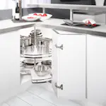 Karusell Theofils Kesseböhmer 270° Arenaplus Style Vit/Krom