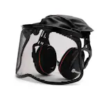 Hörselskydd Husqvarna med Nätvisir