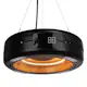 Terrassvärmare Home it för Upphängning i Lampa Svart 1500W
