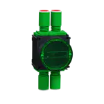 Apparatdosa Schneider Electric Multifix med lock för dubbel-/trippelgips 24-39mm