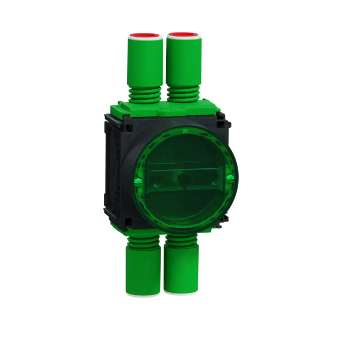Apparatdosa Schneider Electric Multifix med lock för dubbel-/trippelgips 24-39mm