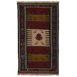 Persisk Nålmatta Arkiio Quchan Kelim Exklusiv 102x185