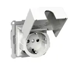 Vägguttag Schneider Electric Exxact IP44