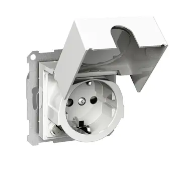 Vägguttag Schneider Electric Exxact IP44