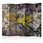 Rumsavdelare Skärmvägg Arkiio Stunning Graffiti II 225x172 cm