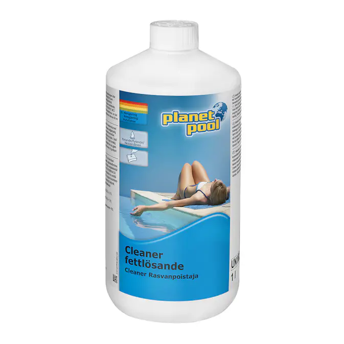 Poolrengöring Planet Pool Fettlösande Poolkemi 1L