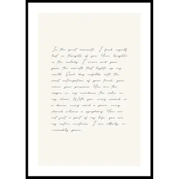 Poster Gallerix The Letter