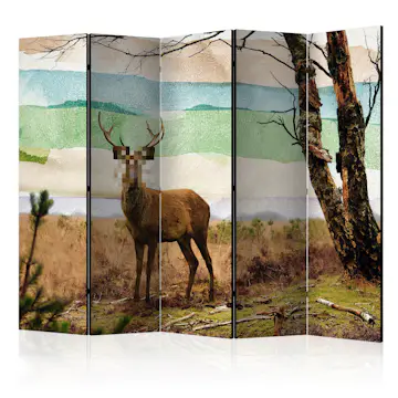 Rumsavdelare Skärmvägg Arkiio Forest Fugitive II 225x172 cm