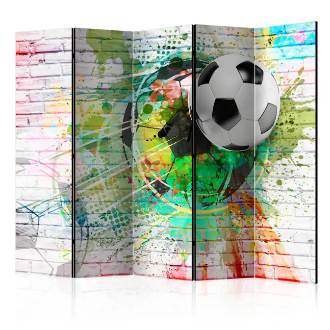 Rumsavdelare Skärmvägg Arkiio Colourful Sport II 225x172 cm