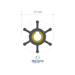 Impellerkit Albin Group Marine Premium 06-01-007