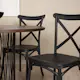 Matgrupp furniture/fashion Stone Rund med 4 Crosett Stolar
