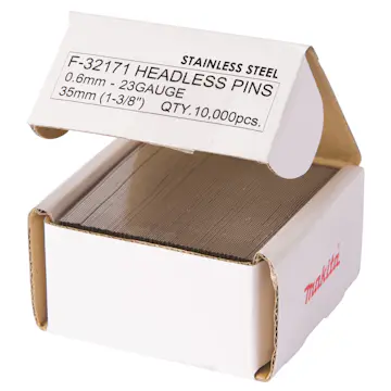 Spik Makita Rostfri 0,6x35 mm 10 000 st