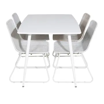 Matgrupp Venture Home Pobbie med 4 Cornelia Stolar Polyestertyg