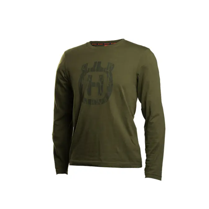 T-shirt Husqvarna Xplorer Barkmönstrad Kamouflage Unisex