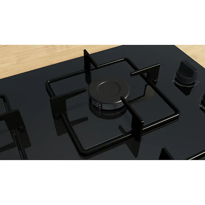 Gashäll Bosch Serie 2 POH6B6K30 Svart 60 cm