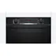 Inbyggnadsugn Bosch HQA534BB3 Serie 4 Svart med Ångfunktion och Avancerad Varmluftsteknik