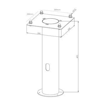 Markfäste Norlys Asker