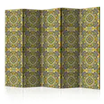 Rumsavdelare Skärmvägg Arkiio Malachite Mosaic II 225x172 cm