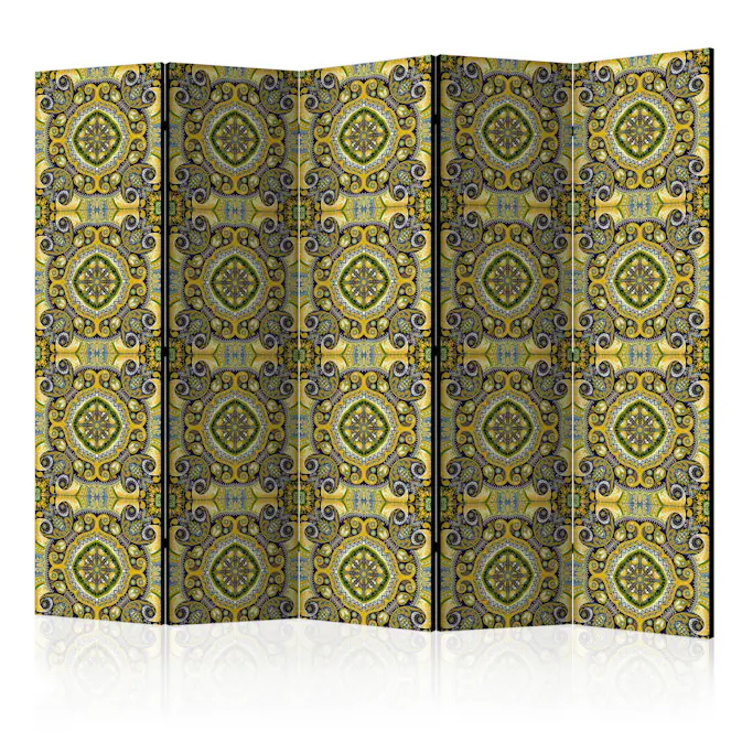 Rumsavdelare Skärmvägg Arkiio Malachite Mosaic II 225x172 cm