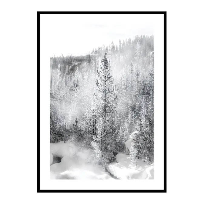 Poster Gallerix A Bright Winters Morning