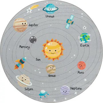 Barnmatta KM Carpets Play Space Rund