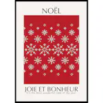 Poster Gallerix Noel Red No2