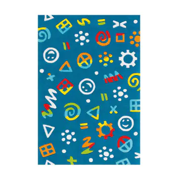 Barnmatta D-sign Port Potnon Ham Blå Icons