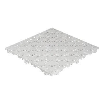 Golvplatta Hestraplattan Hestra Snow White Golvtrall i Plast