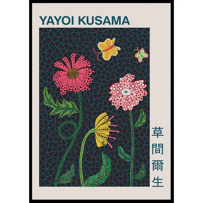Poster Gallerix Flowers Yayoi Kusama