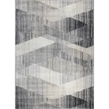 Wiltonmatta D-sign Siena Vit/Mörkgrå