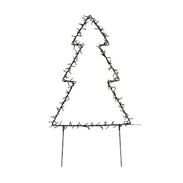 Metalljulgran Nordic Winter 75 cm