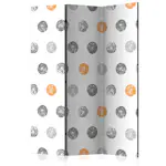 Rumsavdelare Skärmvägg Arkiio Round Stamps 135x172 cm