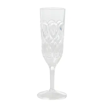 Champagneglas Rice Akryl Transparent