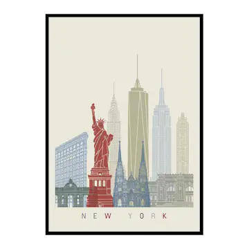 Poster Gallerix New York Landmarks