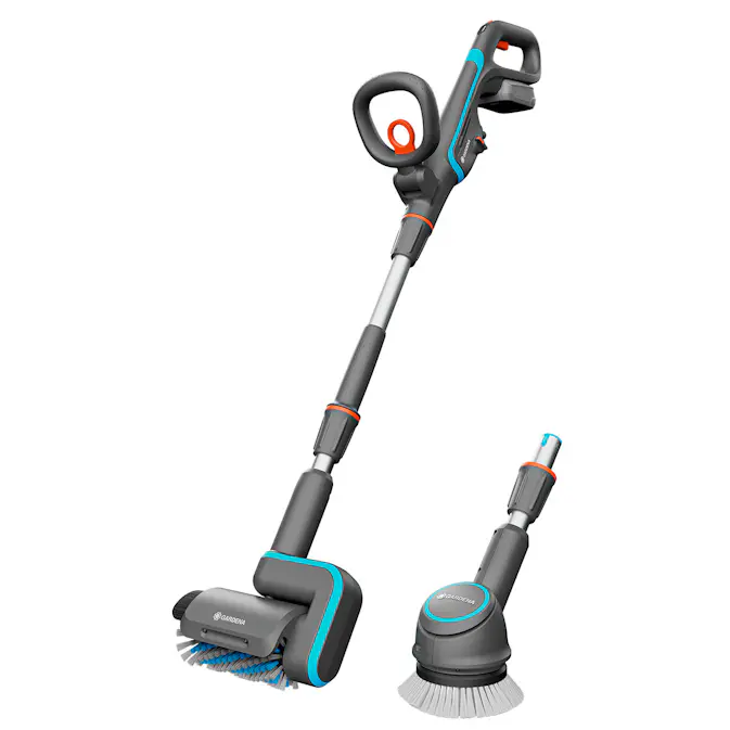 Altantvättset Gardena Batteridriven AquaBrush inkl. Batteri & Laddare