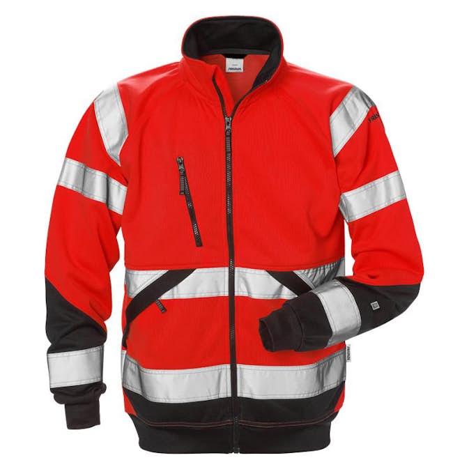 Sweatshirtjacka Fristads Varsel 7426 SHV Klass 3