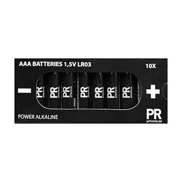 Batteri PR Home Power Alkaline AA 10-pack