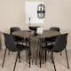 Matgrupp furniture/fashion Stone Rund med 4 Baltimore Stolar