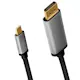 Kabel LogiLink USB-C till DisplayPort 4K/60Hz Aluminium 1,8 m