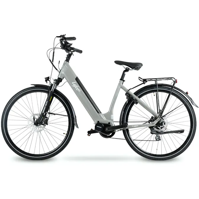 Elcykel Lyfco Dam 28" - Elise 14 Ah Silver