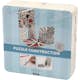 Konstruktionsbrickor Creativ Company Puzzle Stl 9,3x9,3 cm Vit 1 Förp