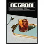Poster Gallerix This Is Negroni Cocktail No1