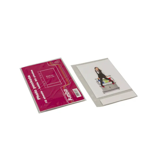 Fotoficka KEBA 10-pck För 20 Foton 0,08 mm