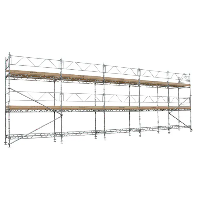 Ställning Komplett Unihak 2 bomlag Bredd 15 m Höjd 4/6 m